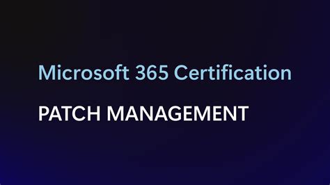 taya 365 apps|Microsoft 365 Certification control spotlight: Patch .